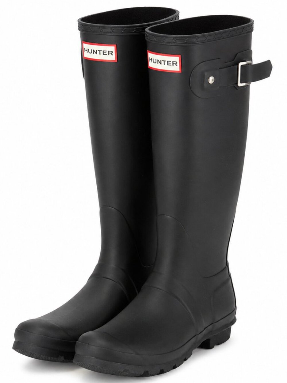 Hunter Original Tall Adjustable Black Rain Boots – Women’s Size 6